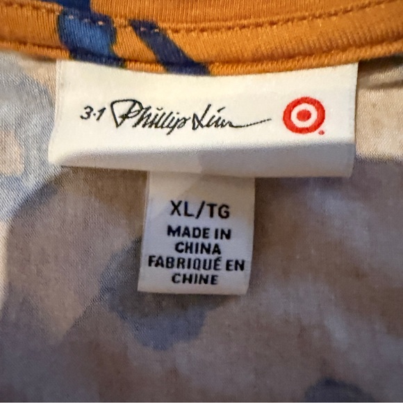 3.1 Phillip Lim x Target Long Sleeve Ruched Cheetah Print Knee Length Dress XL - Picture 6 of 10